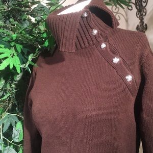 Ralph Lauren medium brown sweater.